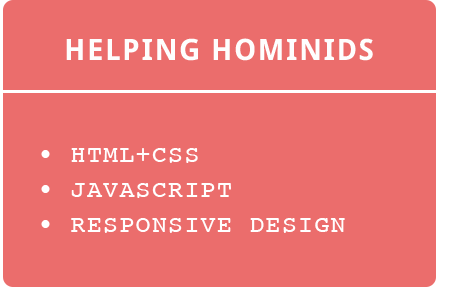 Helping Hominids